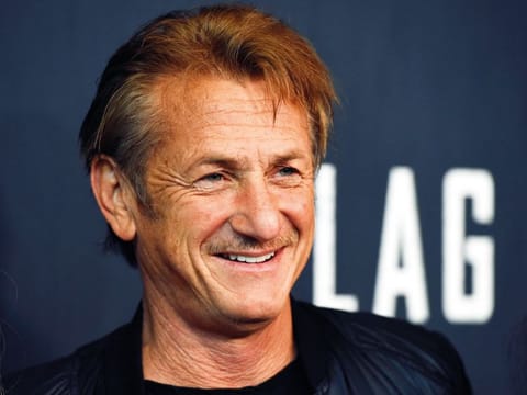 Cast member Sean Penn arrives at the Los Angeles premiere of “Flag Day" at the Directors Guild of America Theater on Wed., August 11, 2021 in Los Angeles.