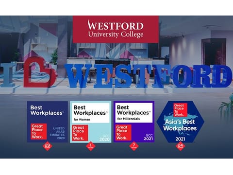 UAE Higher Education Institute wins 5 Awards from The Great Place to Work