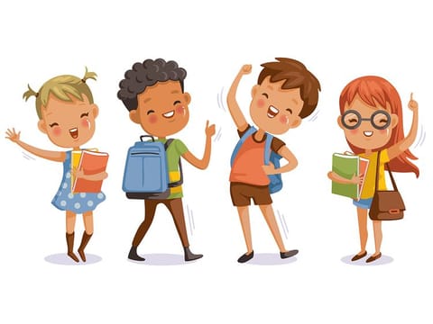Gleeful kids, stressed parents?