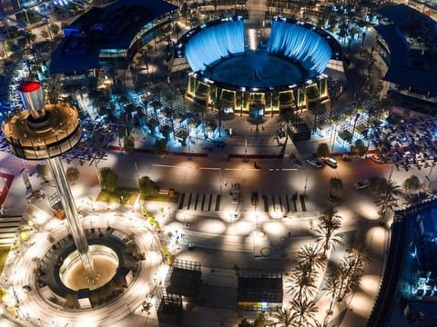 Water Feature at Expo 2020 Dubai, one of countless attractions at the mega site. Picture for illustrative purposes only.