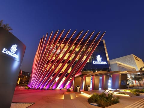 Emirates pavilion is all set to welcome visitors to its two floors of interactive multi-sensory installations during Expo 2020.