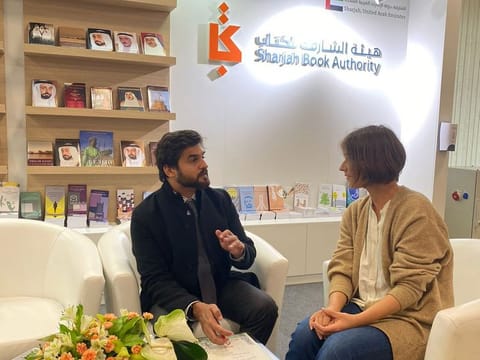 Sharjah Book Authority's pavilion at the 34th Moscow International Book Fair in Russia