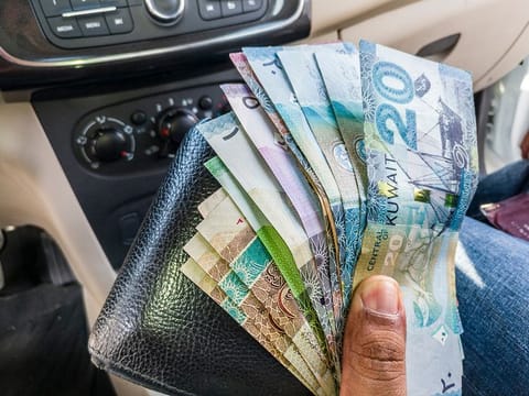 The fraudsters gained the trust of the bank by taking smaller loans and repaying them promptly. Once the trust was gained they went for larger amounts and fled Kuwait without a trace. (File photo of Kuwait dinars for illustrative purposes only)