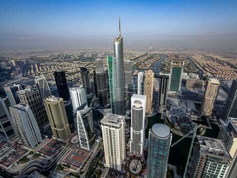 A view of the Dubai Multi Commodities Centre (DMCC).