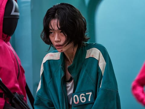 A still from the Netflix show 'Squid Game'.