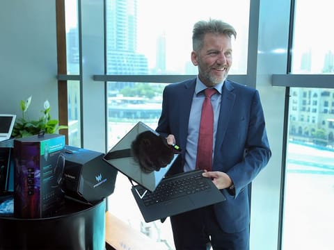 Paul Collins of Acer MEA: "We are still in the midst of shortages, albeit reduced, which means that 2021 has still been a very good year..."