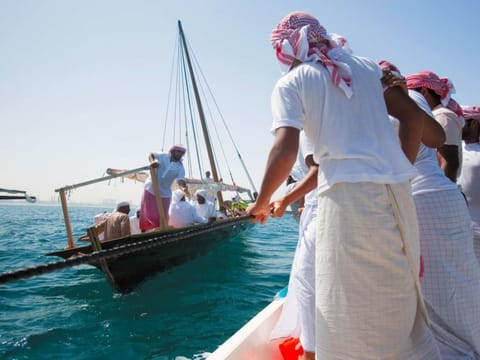 Dhow racing is a practice deeply rooted in Emirati tradition.