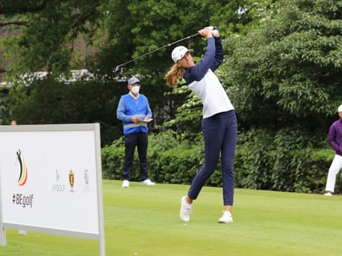 Chiara Noja in action at the Golf Flanders LETAS Trophy