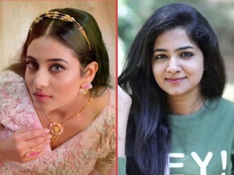 Ancy Kabeer (left) and Anjana Shajan.