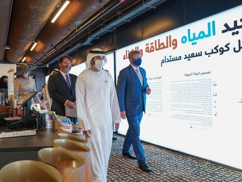 Sheikh Hamdan bin Mohammed bin Rashid Al Maktoum, Crown Prince of Dubai and Chairman of the Executive Council, on Wednesday met His Majesty King Willem-Alexander of the Netherlands at Expo 2020 Dubai.