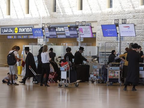 Palestinians in the West Bank and Gaza do not have their own airport and must apply for a hard-to-obtain airport permit to use Ben Gurion. Such permits are only approved, if at all, shortly before takeoff.