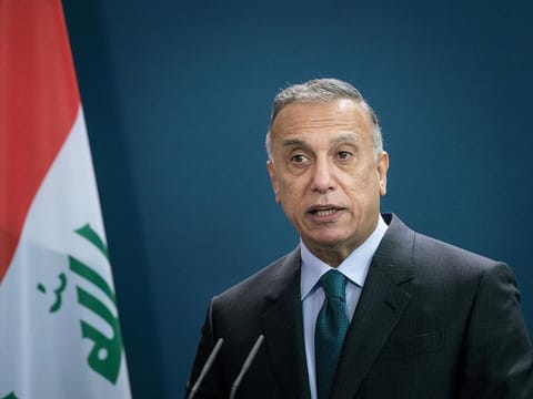 Iraqi Prime Minister Mustafa al-Kadhimi