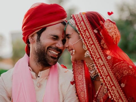 The first wedding pictures of Rajkummar Rao and Patralekhaa