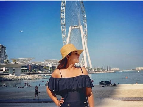Actress-author-activist Lisa Ray in Dubai
