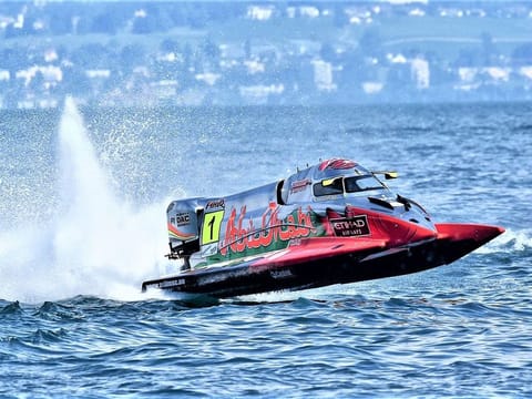 Shaun Torrente of Tean Abu Dhabi in his XCAT