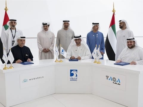 The agreement signing, in the UAE Pavilion at EXPO 2020, was witnessed by His Highness Sheikh Mohamed bin Zayed, Crown Prince of Abu Dhabi and Deputy Supreme Commander of the UAE Armed Forces.