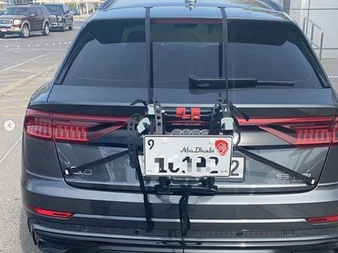 Residents should attach an additional licence plate to their bike rack to avoid blocking the visibility of the original number plate. File photo used for illustrative purposes only.