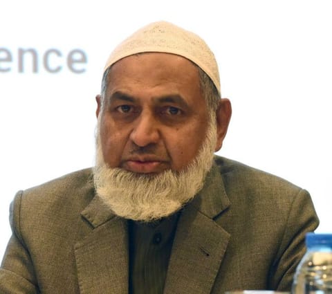 Dr PA Ibrahim Haji, who passed away today.