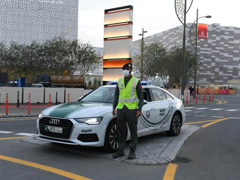 A Dubai Police staff member. Picture for illustrative purposes only.