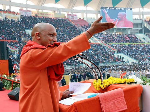 Yogi Adityanath, Chief Minister of Uttar Pradesh, India