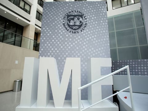 Despite the slightly more optimistic global view, the IMF warned that prospects for growth look weak.