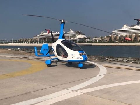 Gyrocopter at Skyhub, SkyDubai