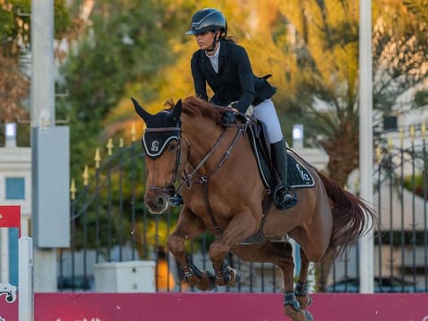The FBMA International Show Jumping Cup took place in Abu Dhabi