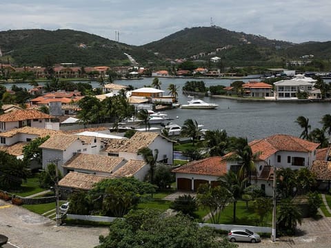 A view of the luxury condominium where former waiter-turned-multimillionaire Glaidson Acacio dos Santos had a home in Cabo Frio, Brazil.
