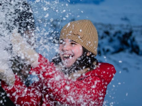 Clara, a 11-year-old girl, visually impaired since birth, gets an opportunity to enjoy the ‘World’s Coolest Winter’ in the UAE.