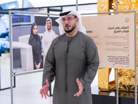 Mohsen Al Awadhi’s commitment towards the space agency has won him the honour of being one of the faces featured at the UAE Pavilion in Expo 2020 Dubai.