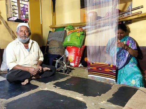 Mumtaz and Shawkat Ali Shaikh have woven their lives together, just like rich tapestry of carpets they created.
