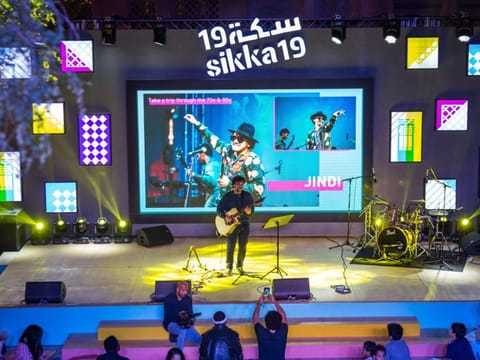 A performance during a previous edition of Sikka Art and Design Festival in Dubai