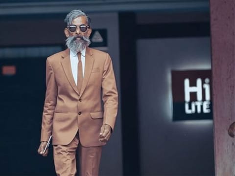 As Vayalil sweeps in accolades for his great spot, Mammikka (in picture) has a new dream — and a new career — modelling.