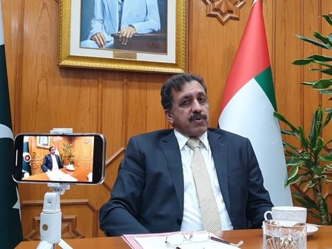 Afzaal Mahmood, Pakistan Ambassador to the UAE.