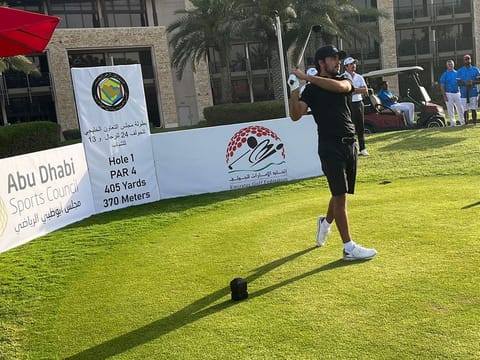 Ahmad Skaik shot a 73 for the UAE