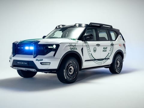 Ghiath patrol vehicles recently rolled out on Dubai roads