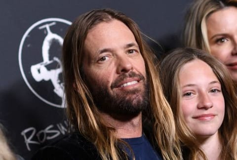 Musician Taylor Hawkins attends the Open Road's premiere of "Studio 666" at the TCL Chinese Theater in Hollywood, California, on February 16, 2022.