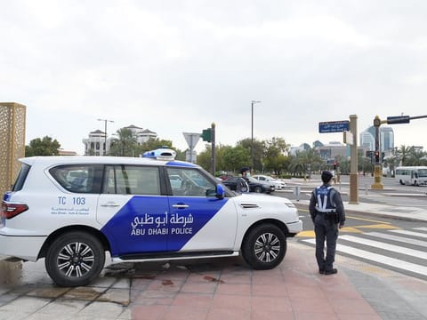 File picture of Abu Dhabi Police