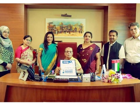 On the 60th birth anniversary of Kalpana Chawla on March 17, the logo of the award was unveiled by Dr Zulekha Daud.