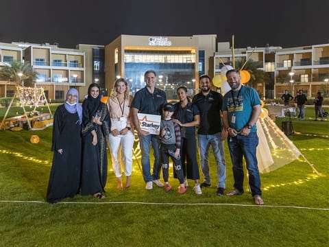 Starkey and Sanad Team at the Eid festivities