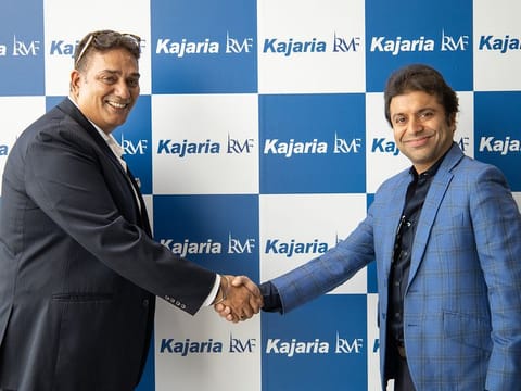 Bobby J Suri, Managing Director, RMF and Rishi Kajaria, Managing Director, Kajaria