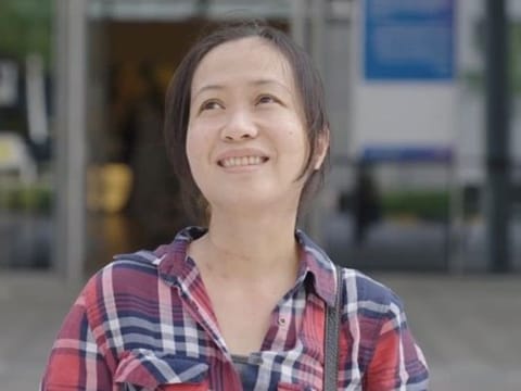 The 42-year-old Filipina expat also underwent speech therapy and had sessions with a physiotherapist after the high-risk surgery