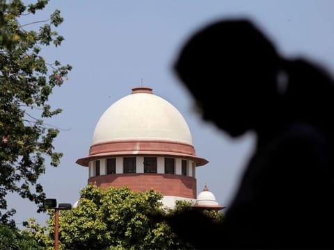 Premises of the Supreme Court in New Delhi, India