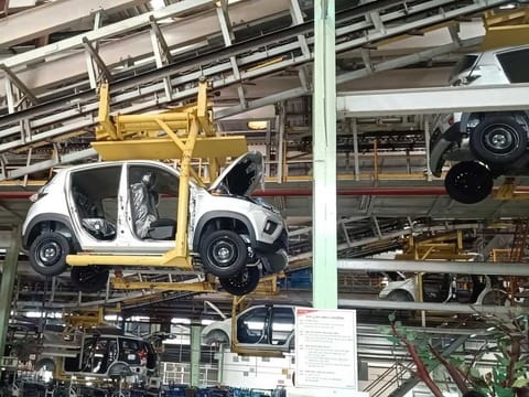 Mahindra’s automotive plant in Pune, Maharashtra. India’s oldest conglomerates are expanding their portfolio to adapt to changing market conditions
