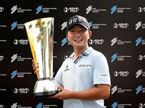 Ok winning on the Asian Tour at the International Series Korea.