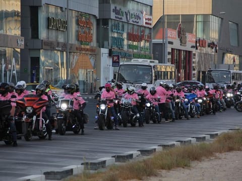 The ‘ride for a cause’ was organised by members of the Harley Owners Group (H.O.G) chapters in Dubai and Abu Dhabi.
