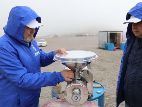 Rain enhancement field trials were conducted on Jebel Jeis in Ras Al Khaimah by a research team led by Doctor Ali Abshaev, UAEREP’s 3rd cycle awardee, and senior researcher at the Hail Suppression Research Center in Russia