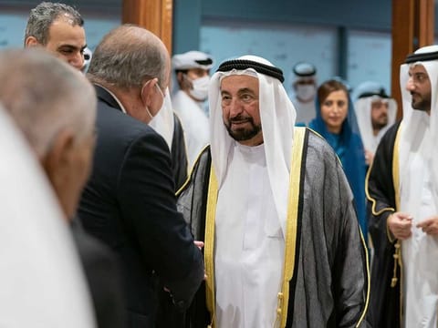 His Highness Sheikh Dr. Sultan bin Mohammed Al Qasimi, Supreme Council Member and Ruler of Sharjah, inaugurated on Tuesday the 41st edition of the Sharjah International Book Fair. He was accompanied by Sheikh Sultan bin Ahmed bin Sultan Al Qasimi, Deputy Ruler of Sharjah. The book fair runs from November 2 to 13, 2022 at the Expo Center Sharjah.