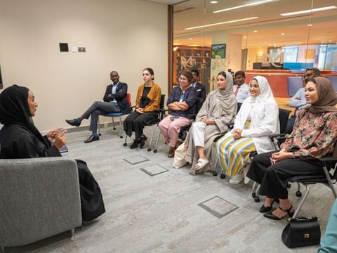 Four achievers including Lina Al Amiri, Dr. Suaad Al Shamsi, Saleh AlAmeri and Shaikha AlFalasi were invited to share their inspiring stories at MBRU's 'Living Books' event in Dubai.
