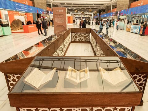The special exhibits at the fair have been organised by Italy’s ancient Ambrosiana Library and the Catholic University of Sacred Heart